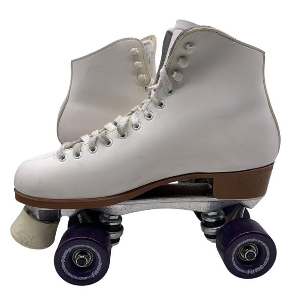 Vintage Dominion Canada Roller Skates Fame Wheels-Sure•Grip  X 6r Sz 9 USA - Picture 2 of 16